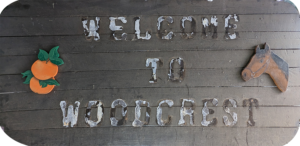Woodcrest Sign